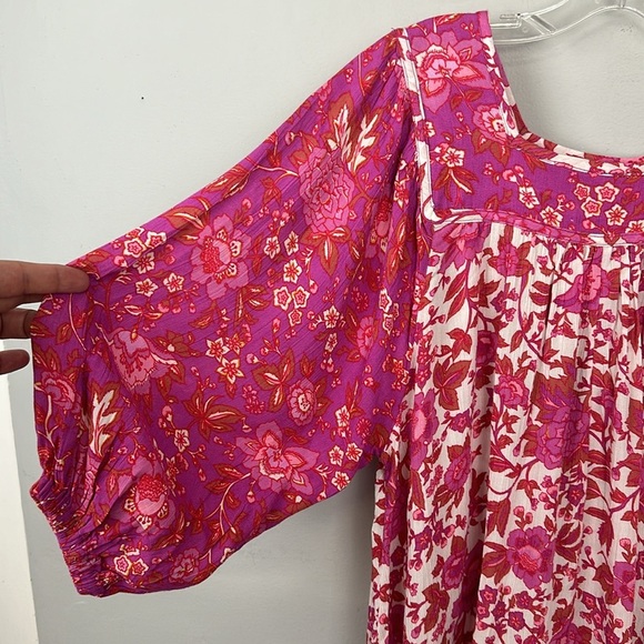 NWT Billabong Girls Hippie Dippie Dress Sz S - Picture 4 of 11